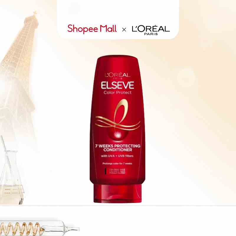 Dầu xả cho tóc nhuộm LOréal Paris Elseve Color Protect 7 Weeks Protecting Conditioner 280ml