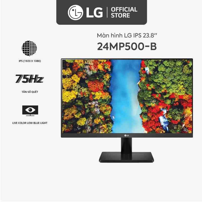 [Mã ELRE2TR giảm 8% đơn 500K] Màn Hình LG 24MP500-B 23.8