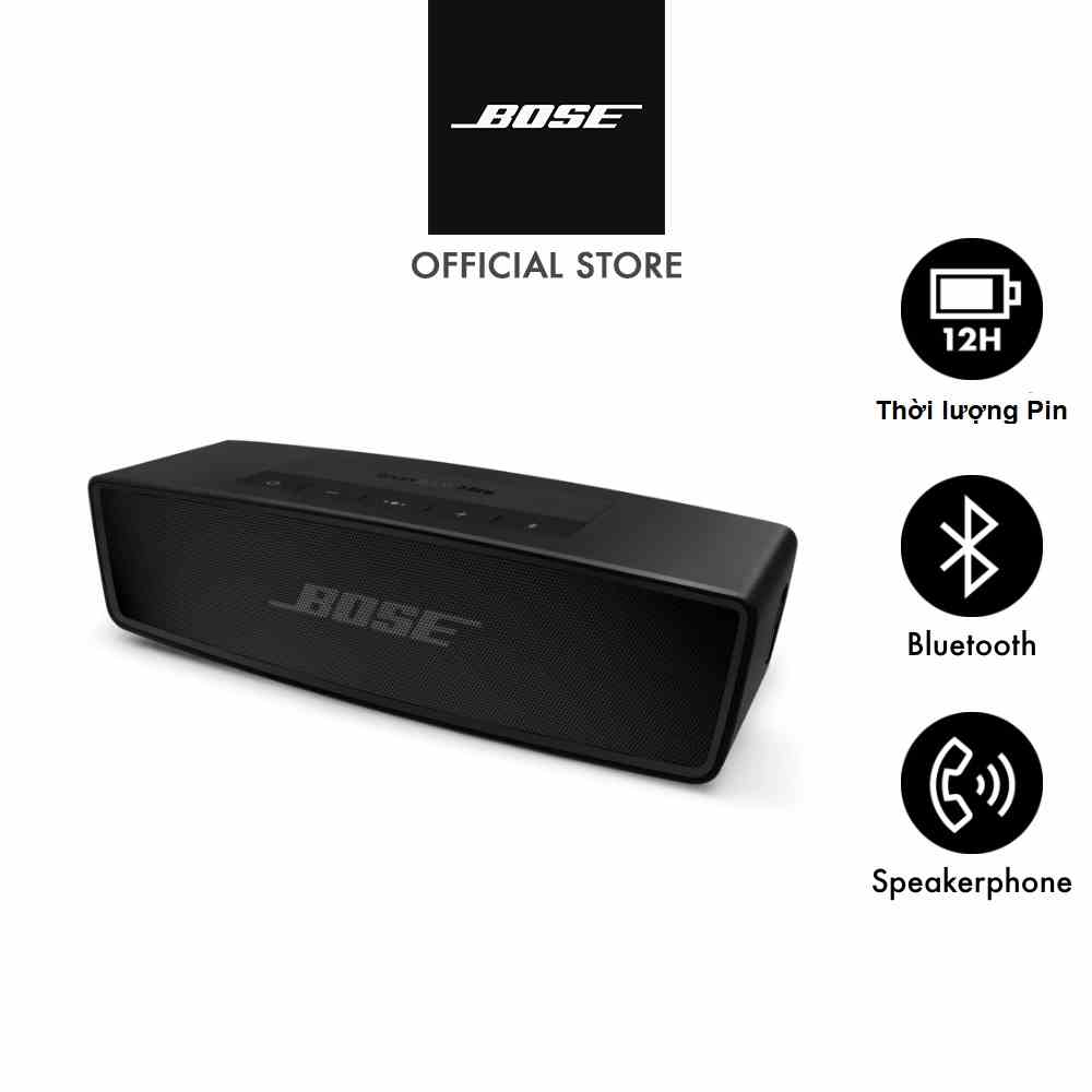 Loa Bose Soundlink Mini II SE [CHÍNH HÃNG] Kết Nối Bluetooth | PIN 12h