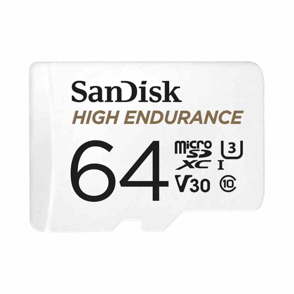 Thẻ nhớ SanDisk High Endurance microSDXc 64Gb SDSQQNR-064G-GN6IA (Có adaptor) - Bảo hành 24 tháng