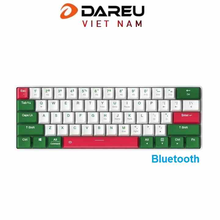 [Mã ELCL7 giảm 7% đơn 300K] Bàn phím cơ DareU EK861 Bluetooth ( Blue/ Brown/ Red D-KAILH switch )