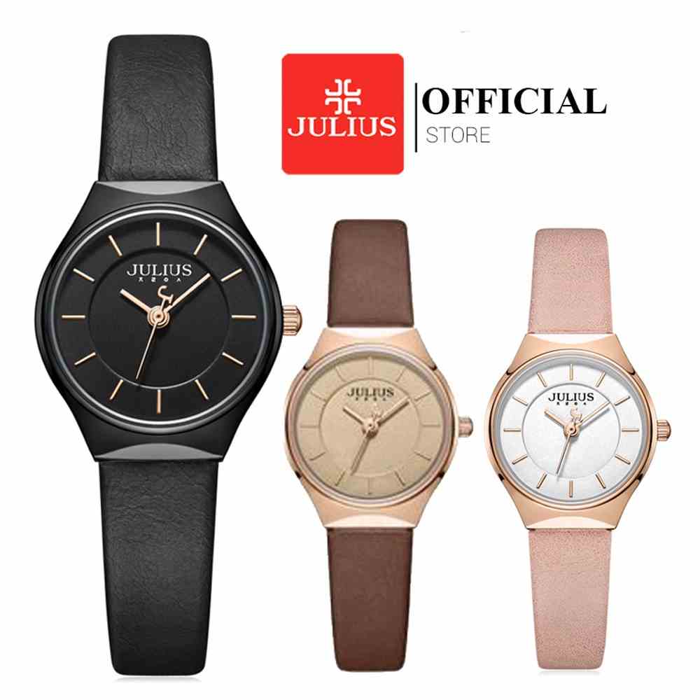 Julius Official | Đồng hồ nữ Julius JA-1343 dây da