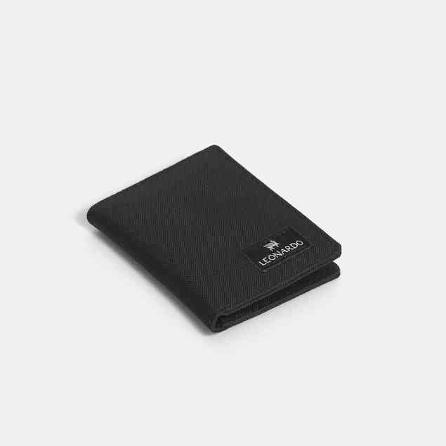 Ví Vải Gập Ngang Nam Nữ (6 Màu) Leonardo - Card Mladen Wallet  - Vải Polyester 600D Kháng Nước