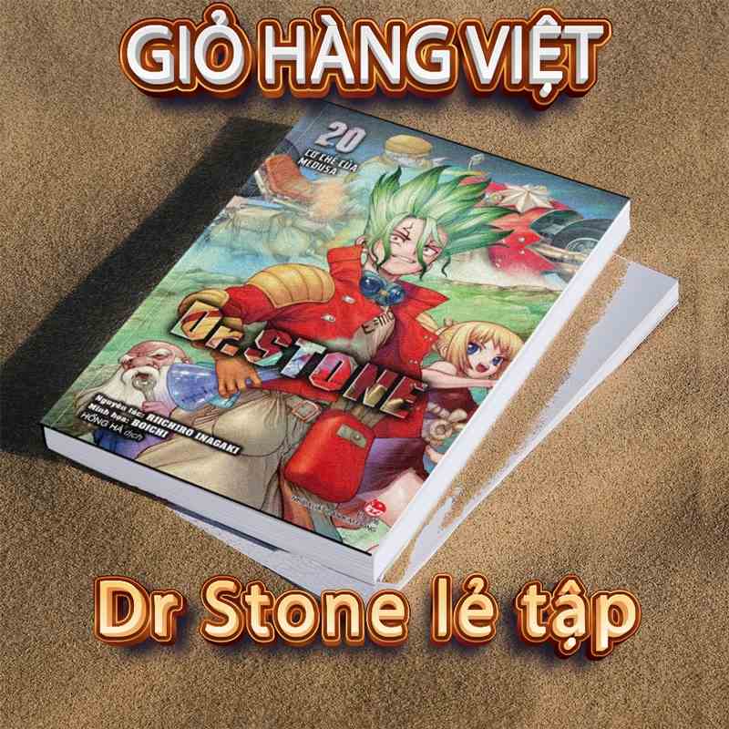 Truyện tranh - DR. STONE ( lẻ tập 1,2,3,4,5,6,7,8,9. 10,11,12,13,14,15,16)