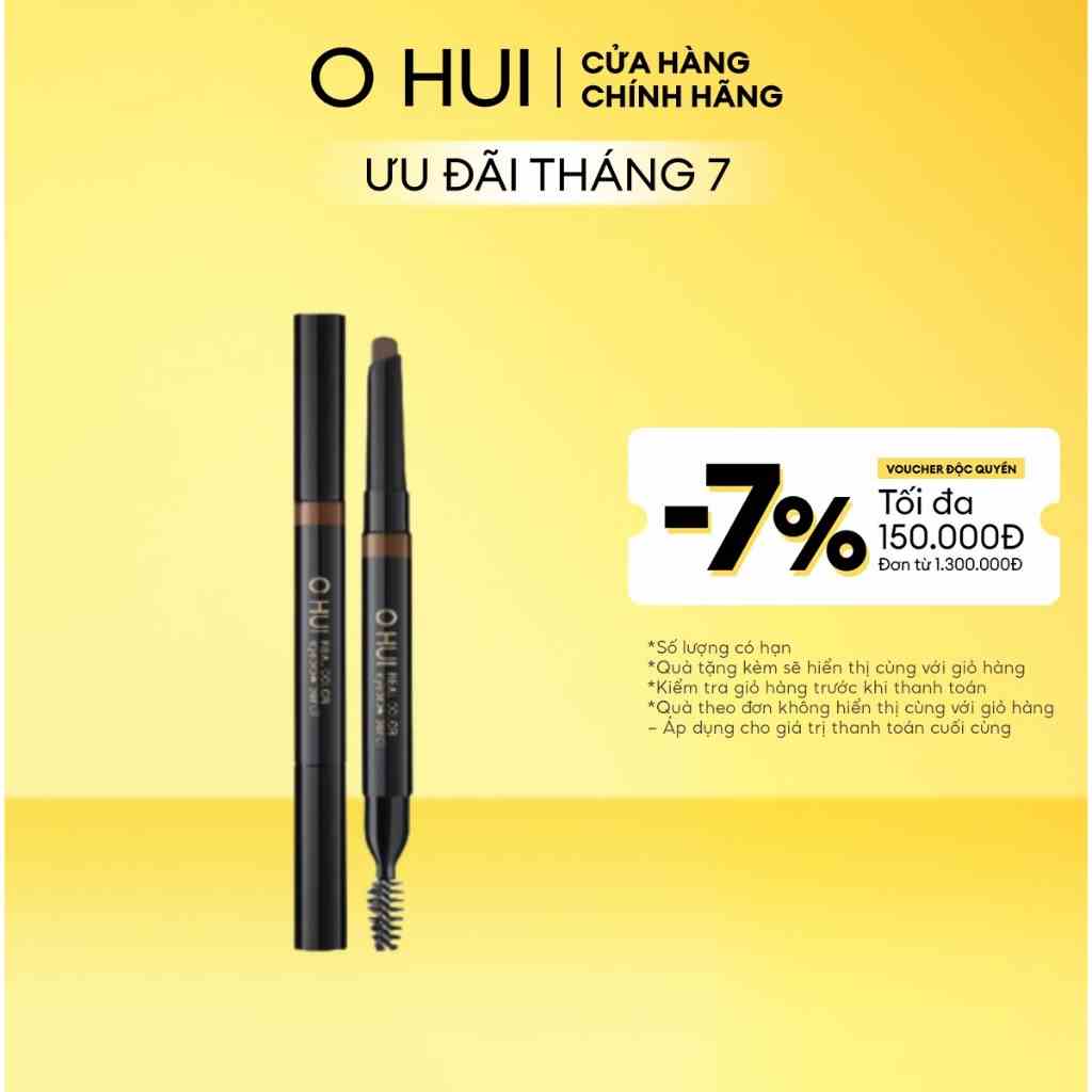 [Mã COSLUX07 giảm 120K đơn 1500K] Chì kẻ chân mày OHUI Real Color Eyebrow Pencil 5g