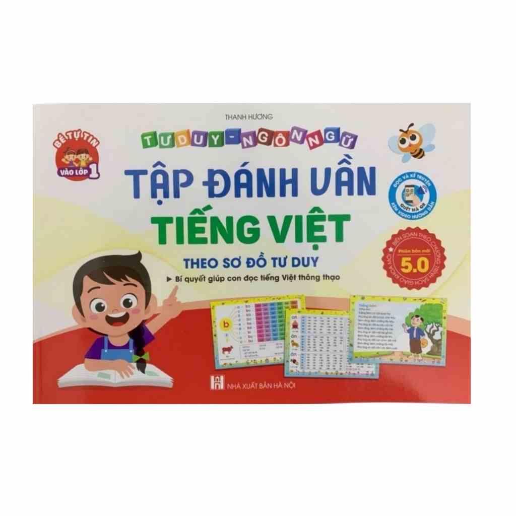 Sách - Tập đánh vần tiếng việt ( phiên bản mới nhất )