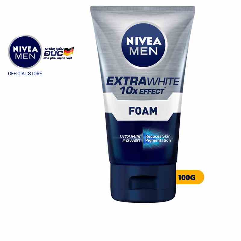 Sữa rửa mặt Nivea Men sáng da & sạch sâu 10 trong 1 (100g) - 88836