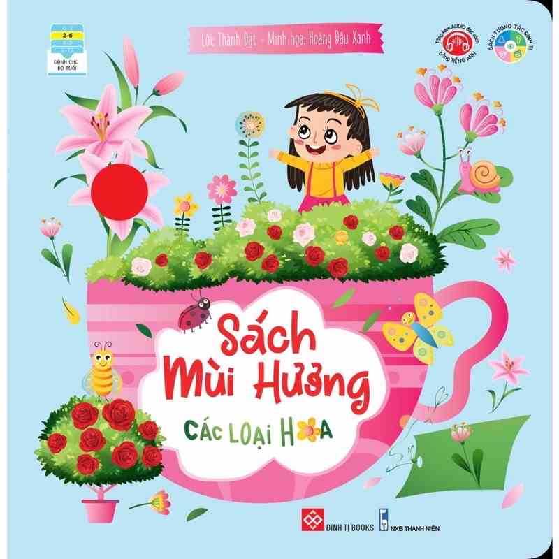 sách-sách mùi hương các loại hoa