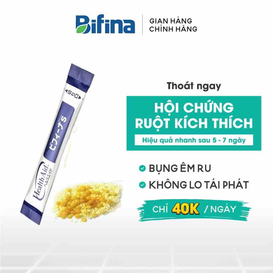 Men tiêu hóa Bifina Nhật Bản, Loại S 1 gói - Hỗ trợ giảm rối loạn tiêu hóa