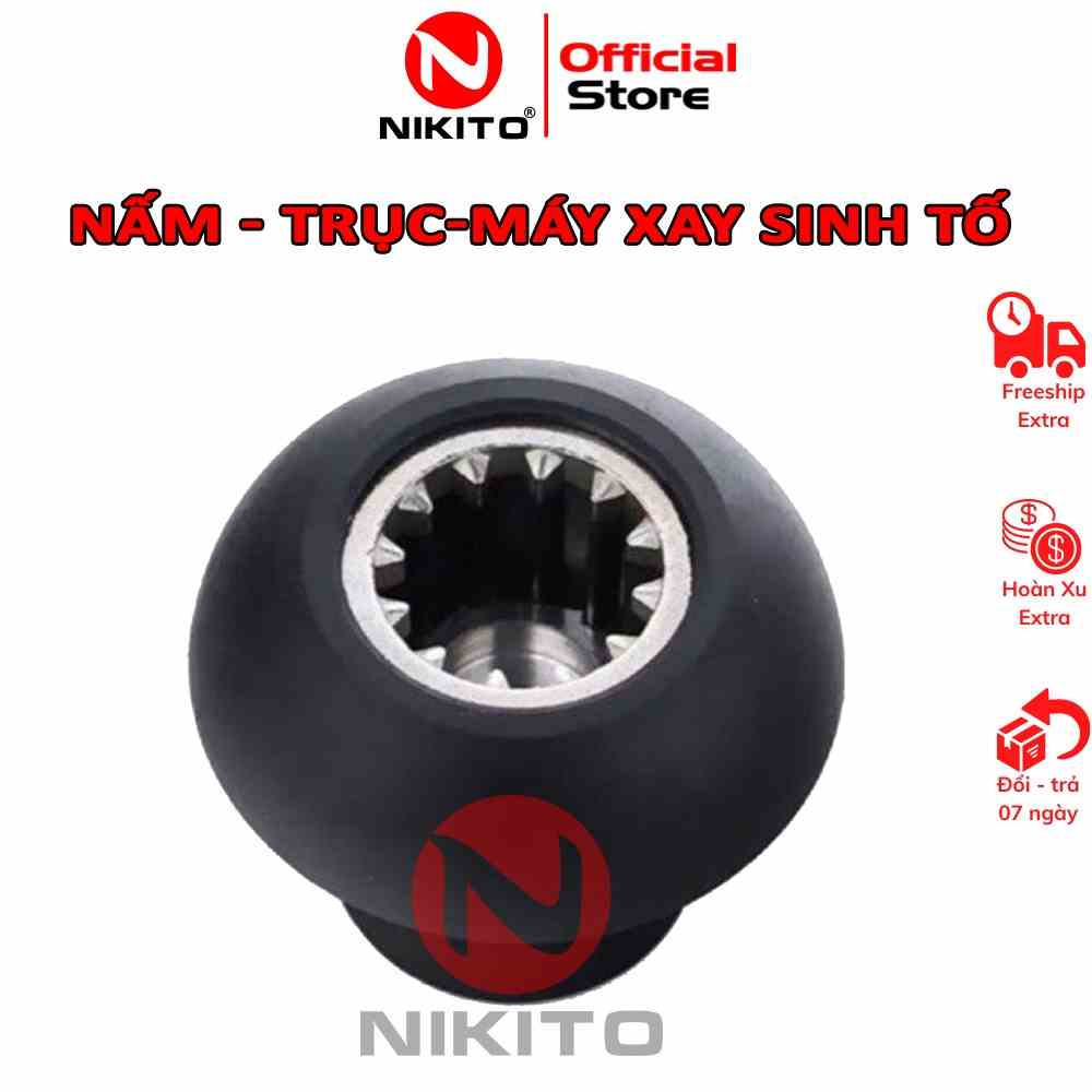 Nhông Sên Bánh răng Trục nấm Máy xay sinh tố công nghiệp cối 2L và 3L - NIKITO