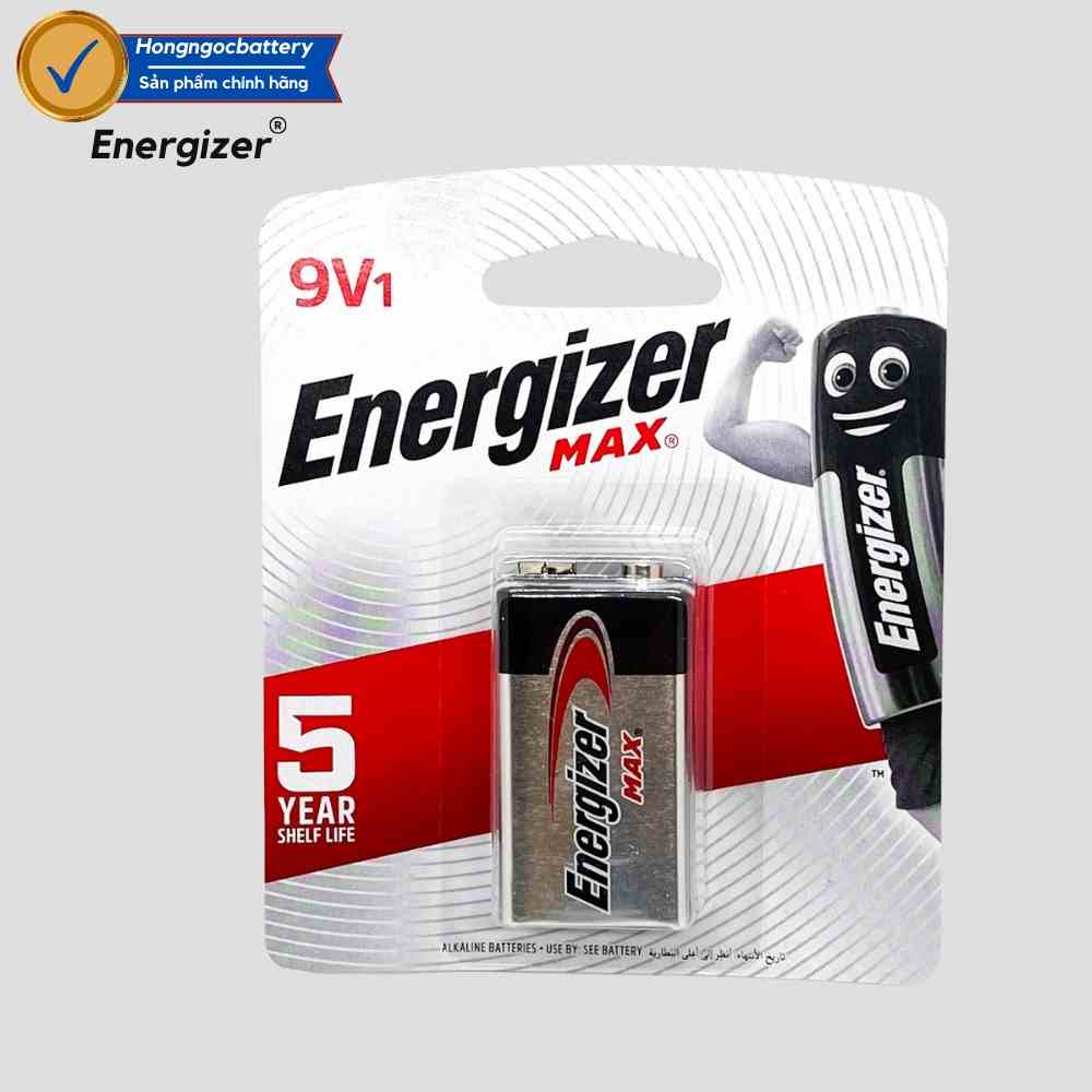 [Mã BMLTB35 giảm đến 35K đơn 99K] Vỉ 1 Viên Pin 9V ENERGIZER siêu bền - Hàng Chính Hãng