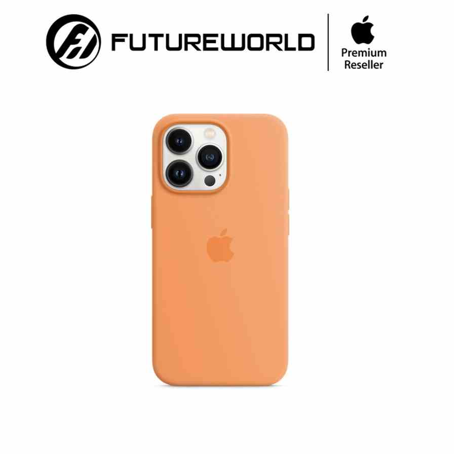 Apple iPhone 13 Pro Silicone Case with MagSafe-Marigold- Hàng Chính Hãng [Futureworld- APR]