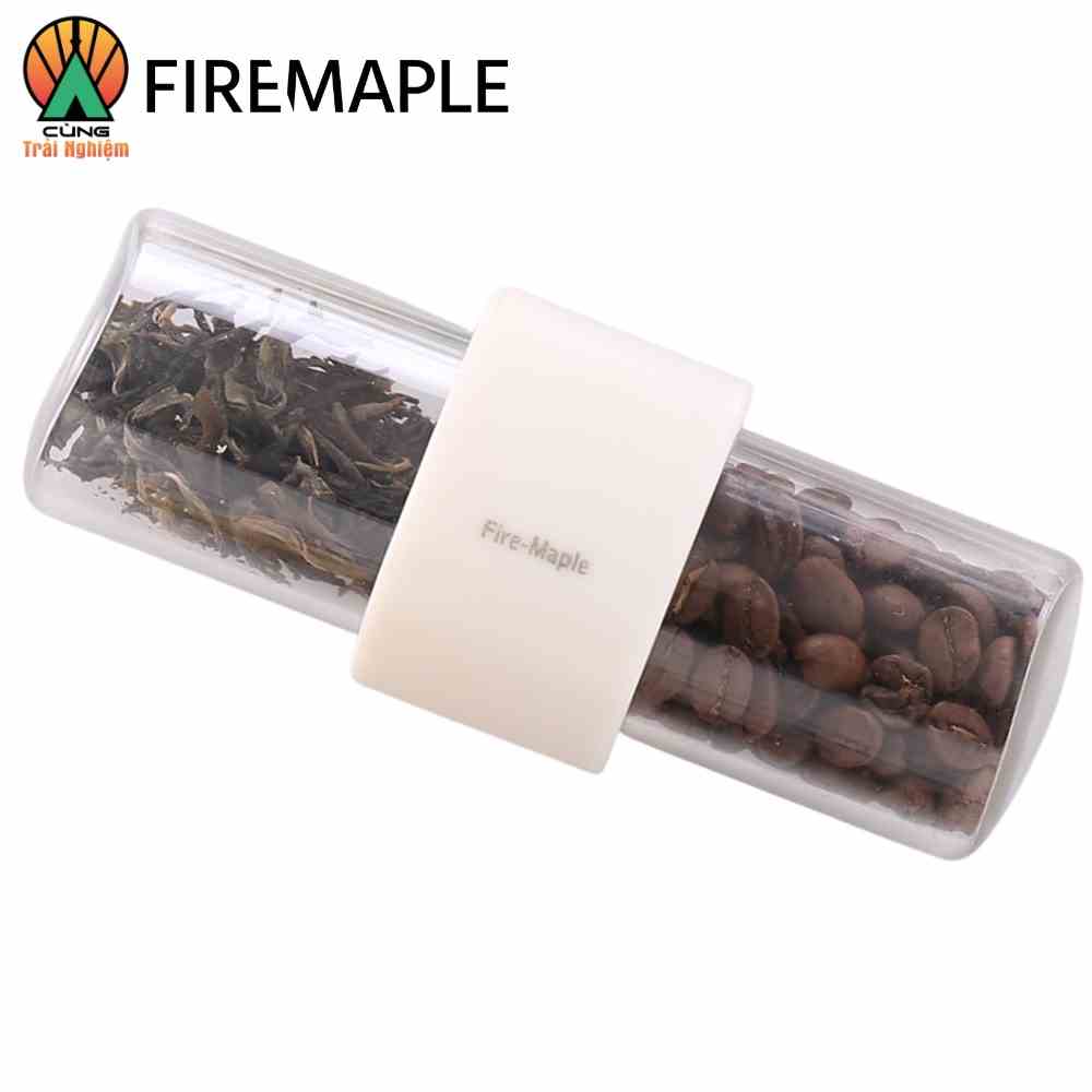 CHÍNH HÃNG Hộp Đựng Trà Tea Firemaple 2 màu nhỏ gọn tiện lợi cho du lịch cắm trại 90g