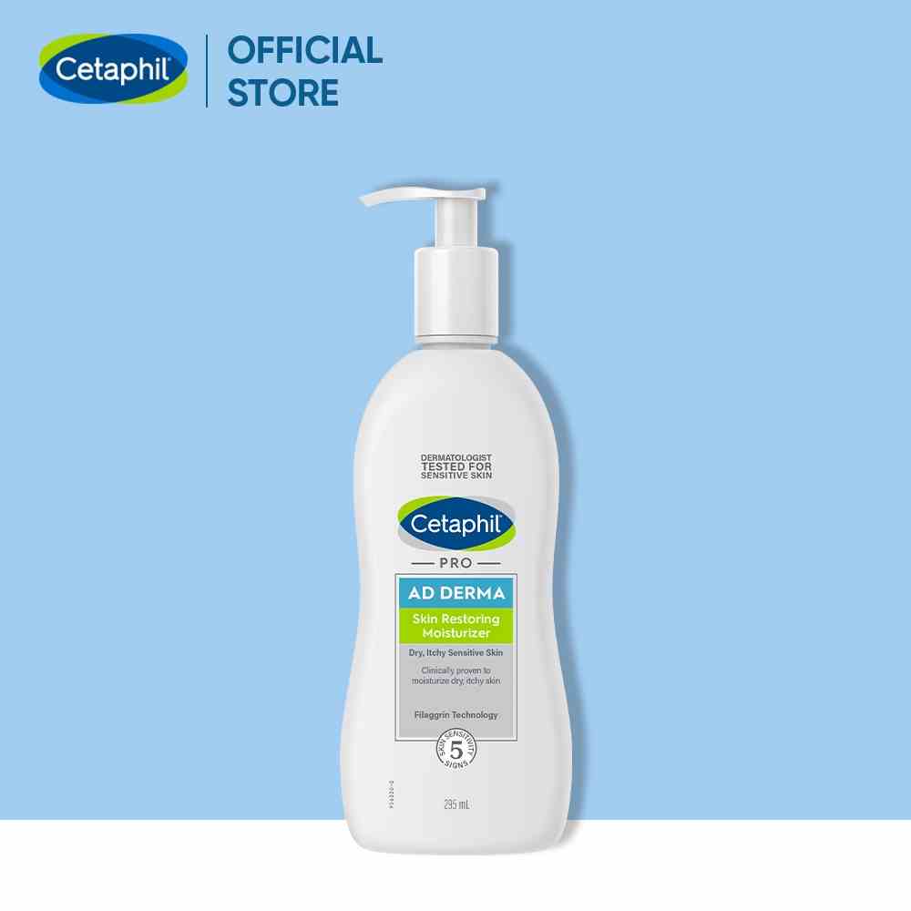 Sữa dưỡng ẩm dịu lành cho viêm da cơ địa CETAPHIL PRO AD DERMA MOISTURIZER 295ML