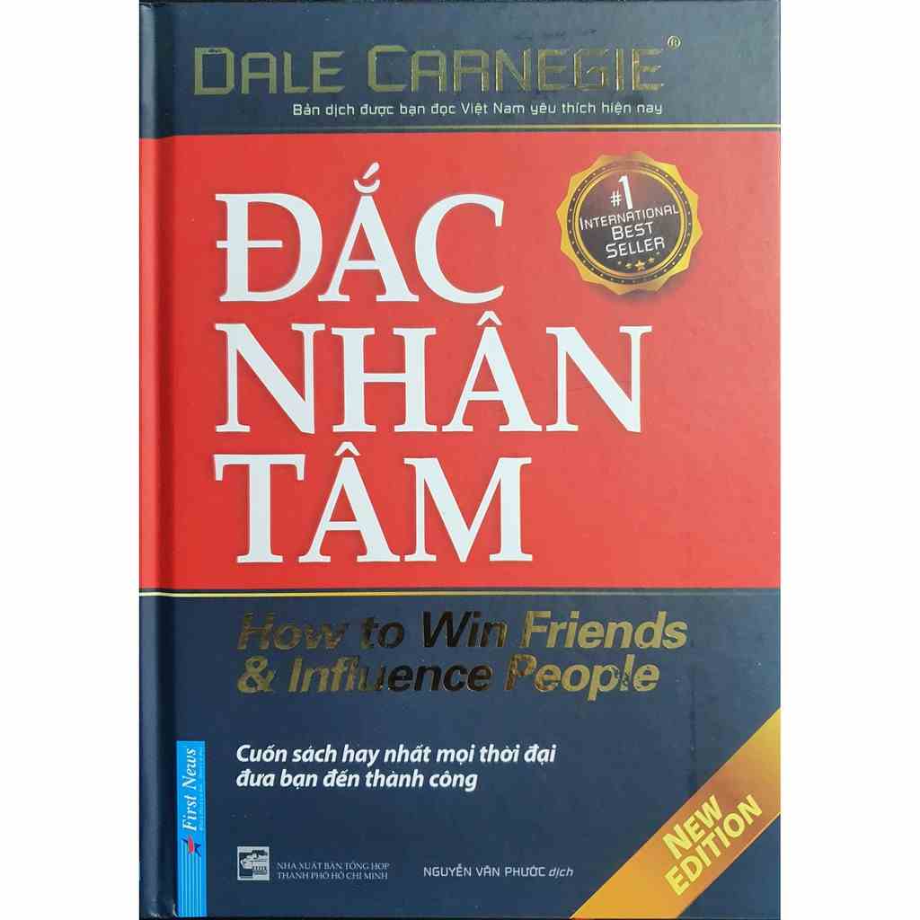 [Mã BMLTB35 giảm đến 35K đơn 99K] Sách Đắc Nhân Tâm (Bìa Cứng) - Dale Carnegie