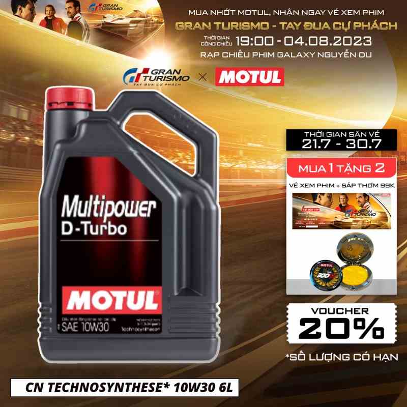 Dầu nhớt xe ô tô máy dầu MULTIPOWER D-TURBO 10W30 6L