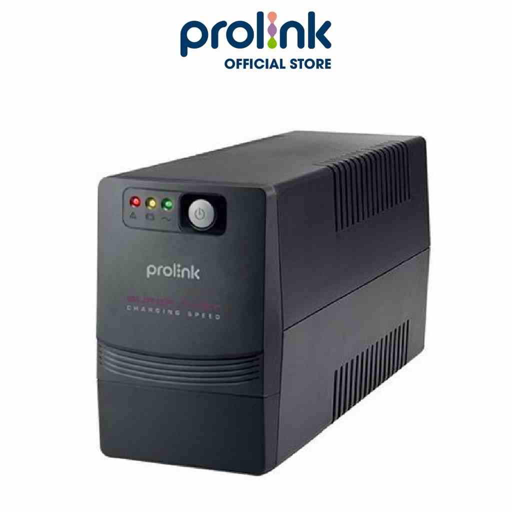 Bộ lưu điện UPS PROLiNK PRO2000SFCU (2000VA) công suất 1200W, tích hợp bộ AVR, sạc siêu nhanh, dùng cho PC, Camera, Wifi