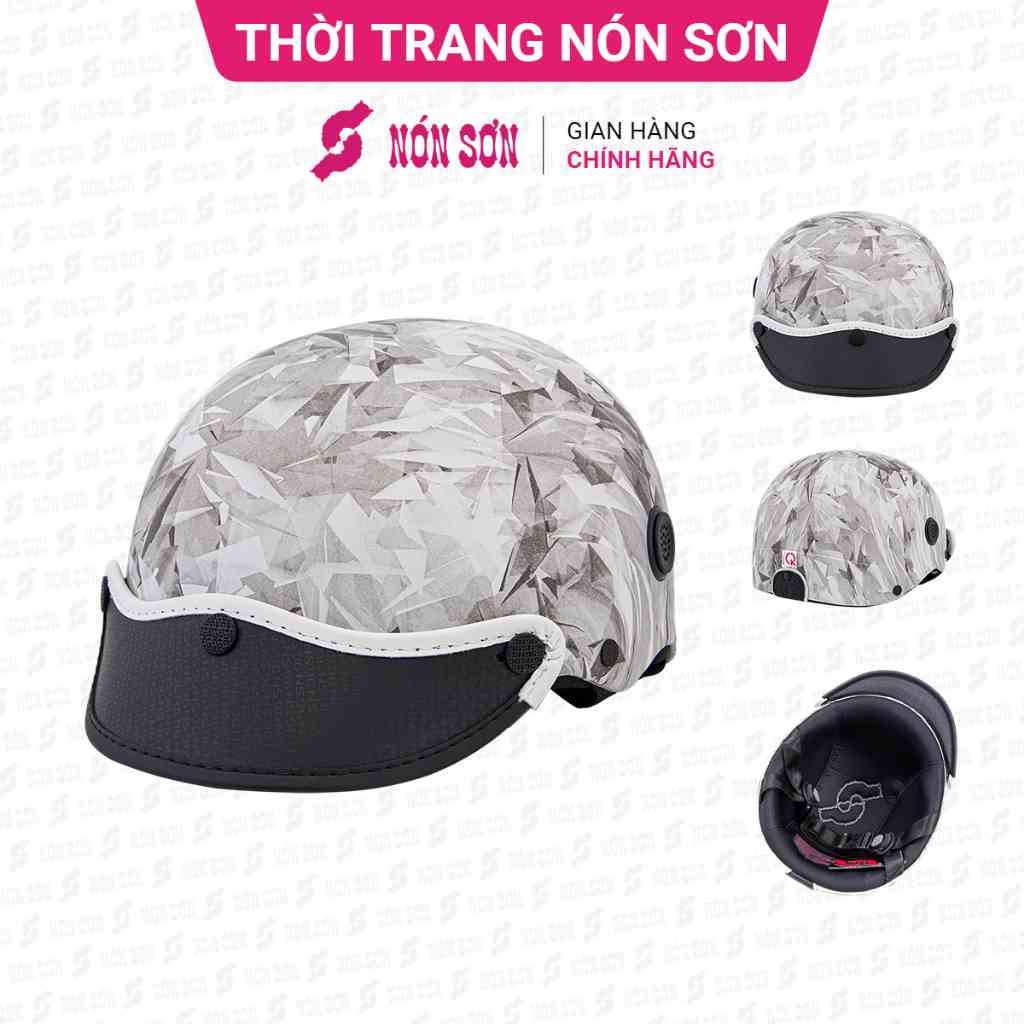 Mũ bảo hiểm lỗ thông gió NÓN SƠN chính hãng MP-TR085