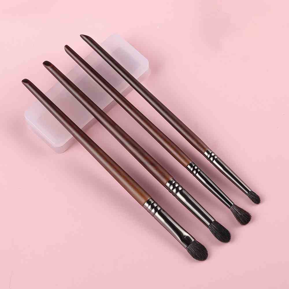 Set 4 cọ trang điểm OVW XQ11 + XQ12 + XQ19 + N64B đánh phấn mắt chất liệu lông dê