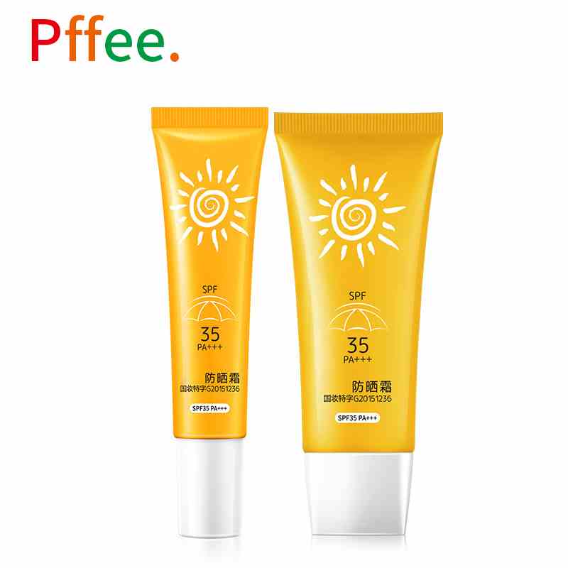 Kem chống nắng toàn thân pffee SPF35+ PA+++ dưỡng ẩm làm trắng da chống lão hóa hiệu quả