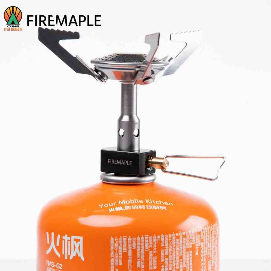 Bếp Ga Điều Áp Buzz Fire Maple Nhỏ Gọn Chuyên Dụng Cho Du Lịch, Cắm Trại Dã Ngoại