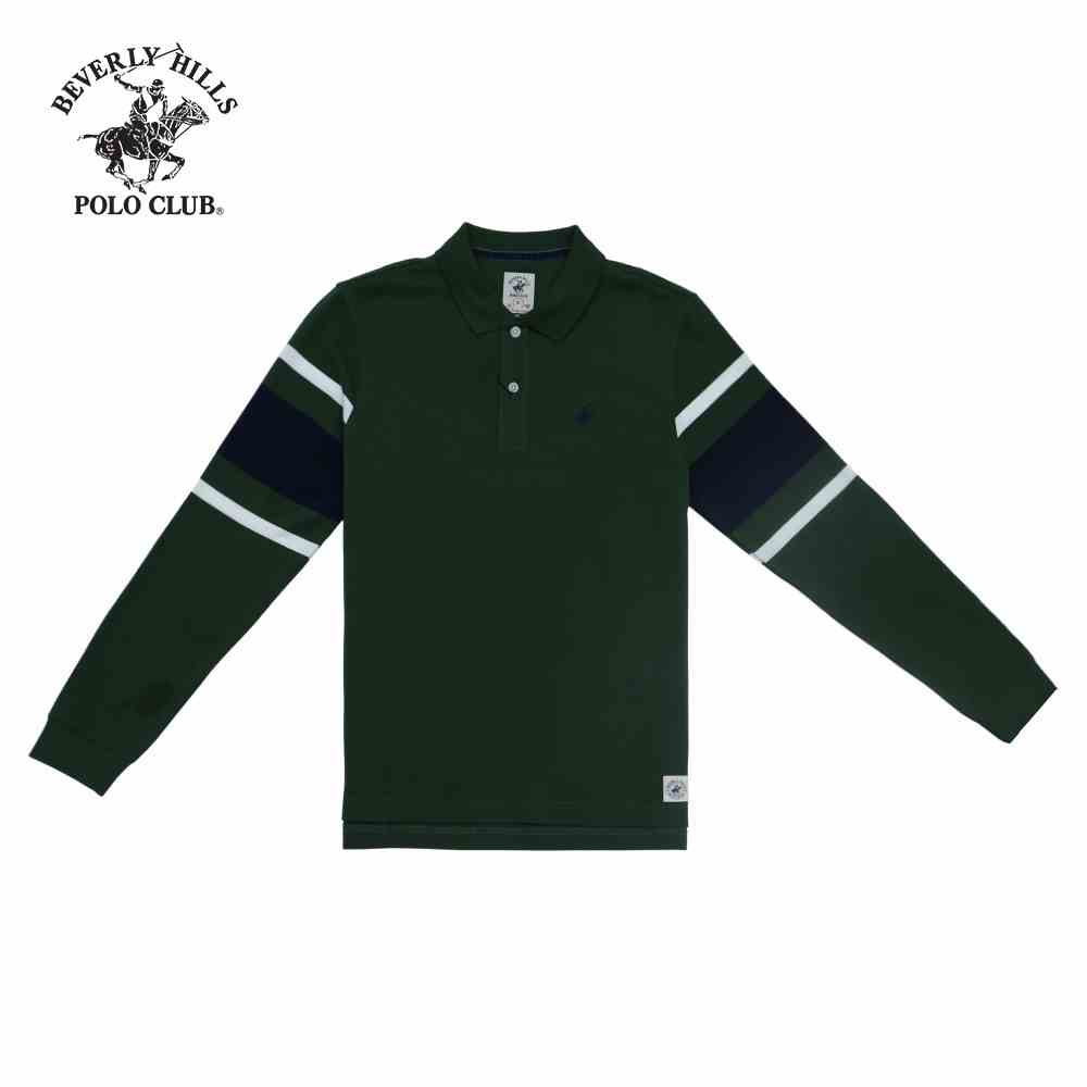 [Mã BMLTB35 giảm đến 35K đơn 99K] Beverly Hills Polo Club - Áo polo Ngắn tay Nam Slimfit Xanh nhạt LB- BHPC PMRLS20TL104