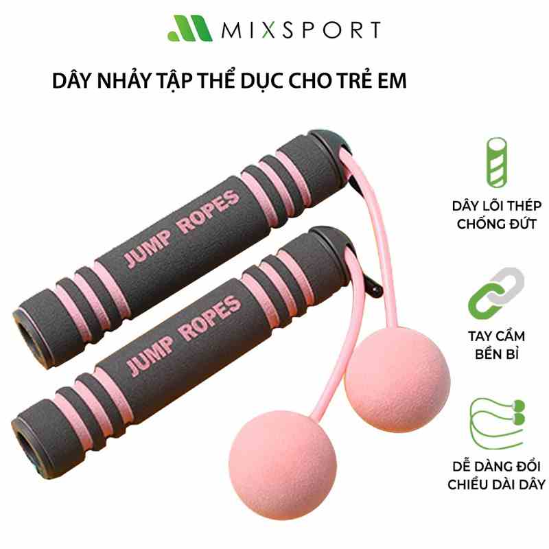 Dây Nhảy Cho Bé Tập Thể Dục Thể Thao MixSport Giúp Cơ Thể Dẻo Dai Phát Triển Toàn Diện DTN05