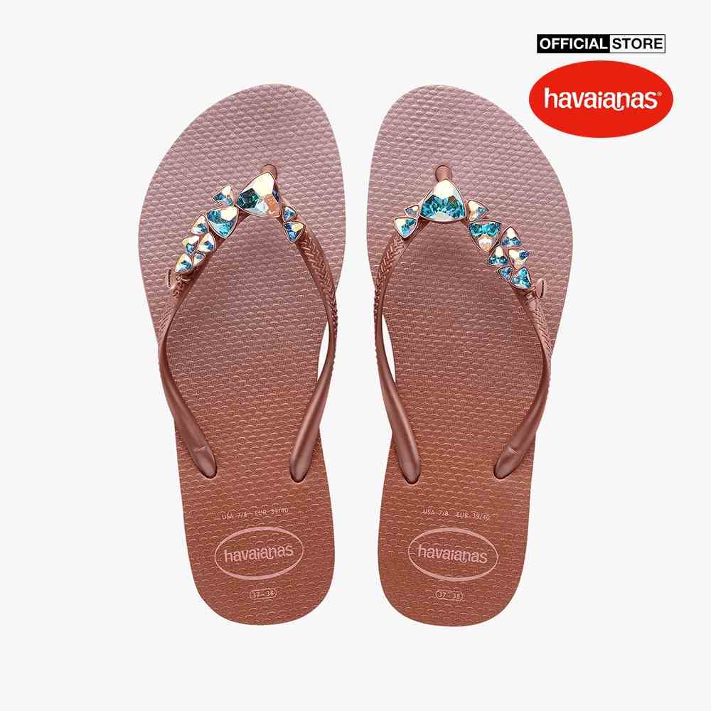 HAVAIANAS - Dép nữ Slim Organic Slim Polygon 4146126-3544