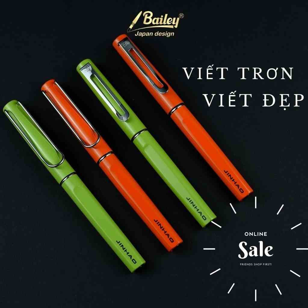 [Mã BMLTB35 giảm đến 35K đơn 99K] Bút máy ngòi trơn viết nhanh tiết kiệm Jin Bailey BTL03