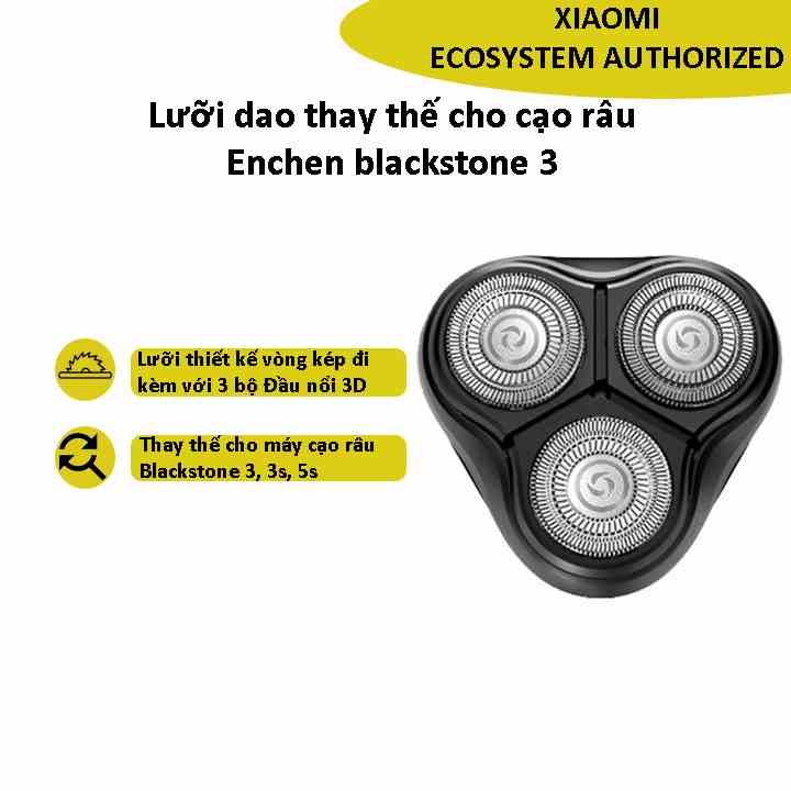 Lưỡi dao thay thế cho cạo râu Xiaomi enchen blackstone 3 - Shop Điện Máy Center