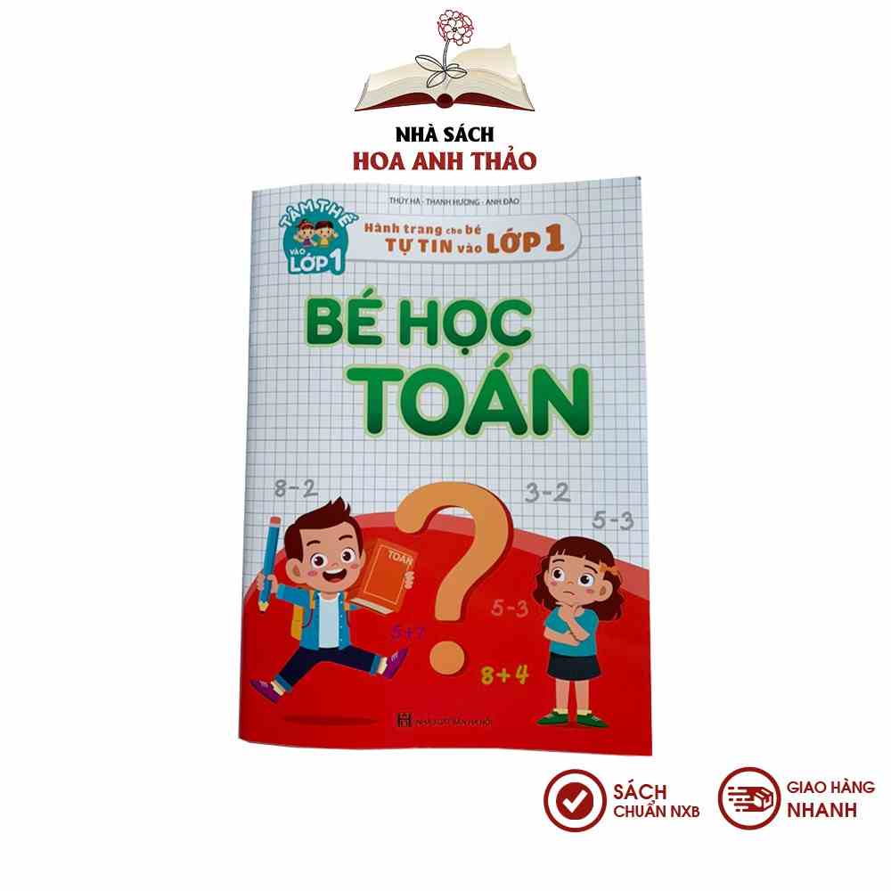 Sách Bé học toán hành trang cho bé tự tin vào lớp 1