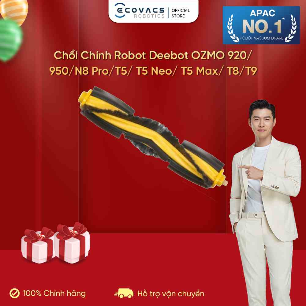 Chổi Chính Robot Deebot OZMO 920/ 950/N8 Pro/T5/ T5 Neo/T5 max/ T8/T9 - Hàng Chính Hãng