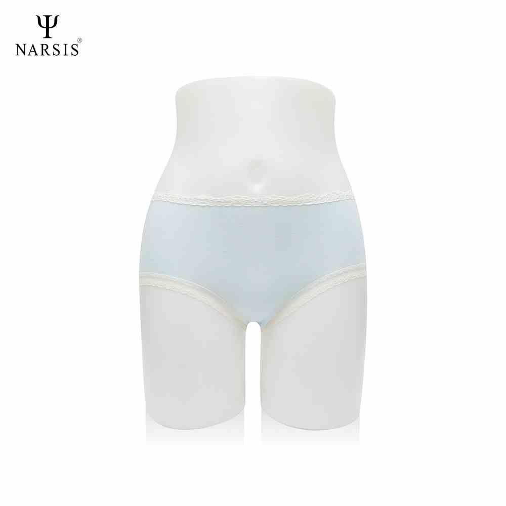 Quần lót nữ Cotton Narsis K0036 màu xanh nhạt