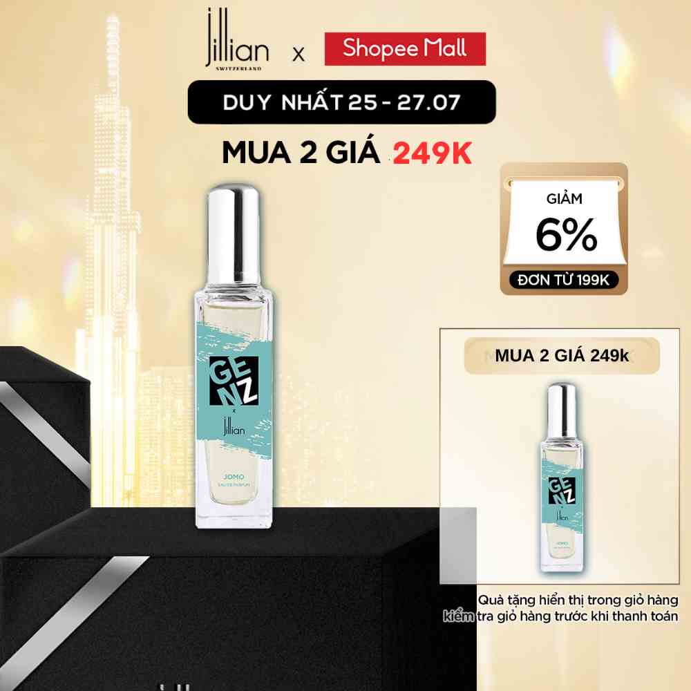 Nước hoa GenZ x Jillian Nam Jomo 35ml - độc đáo, sắc sảo, thông minh