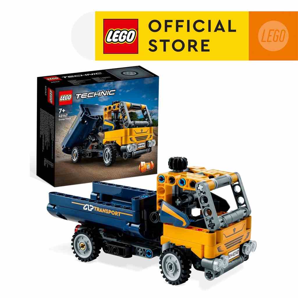 [Mã LIFEMC06CBAU giảm 50k đơn 350k] LEGO Technic 42147 Xe Tải Công Trình (177 Chi Tiết)