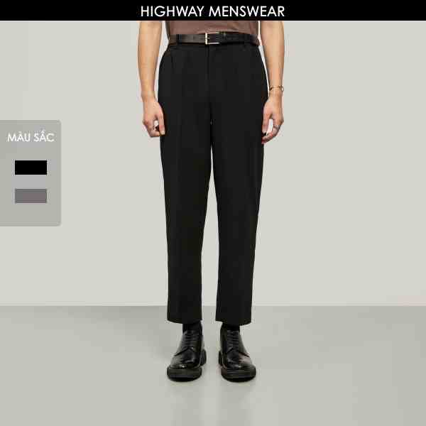 Quần âu nam cropped Highway (Menswear) Luca