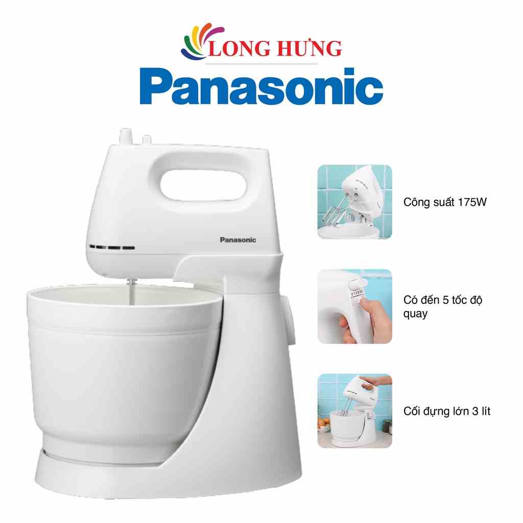 Máy đánh trứng Panasonic MK-GB3WRA - Hàng chính hãng