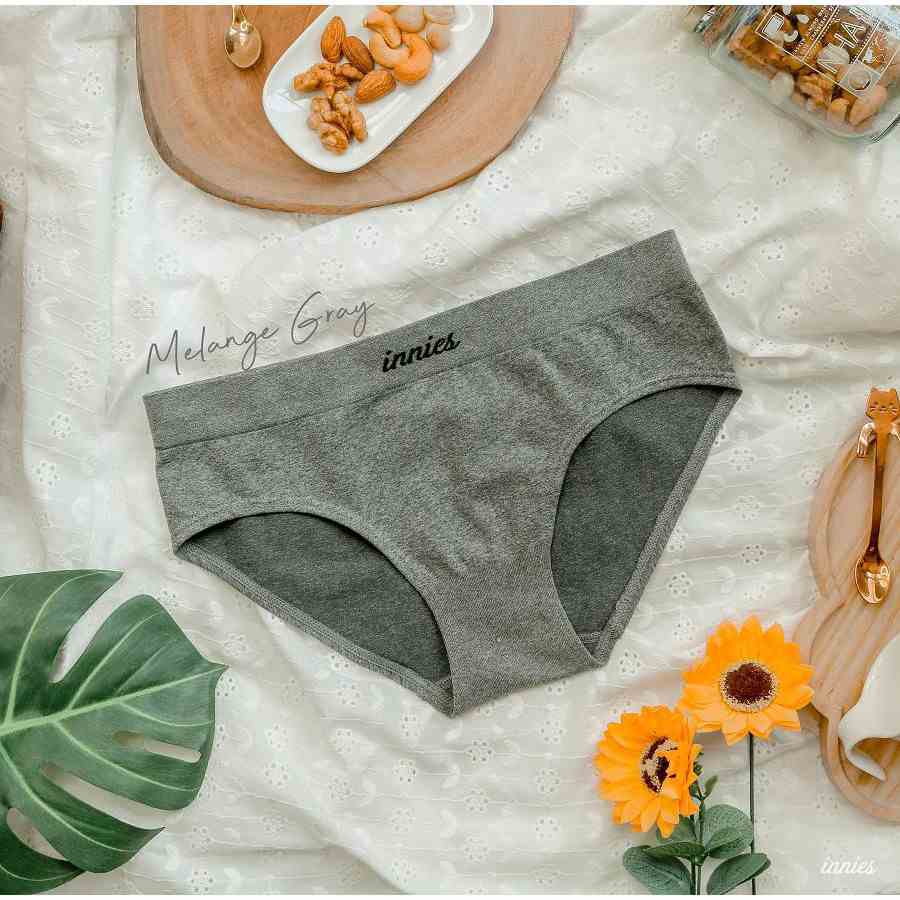 [Mã BMLTB35 giảm đến 35K đơn 99K] Quần lót nữ Innies seamless - Hipster - Xám