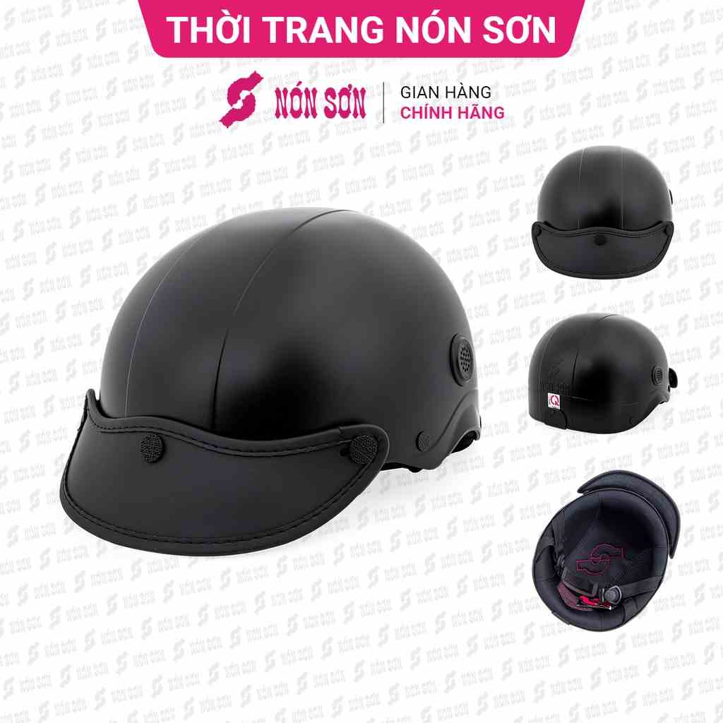 Mũ bảo hiểm lỗ thông gió NÓN SƠN chính hãng TG-ĐN052-