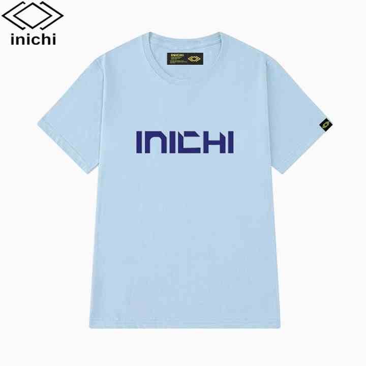 [Mã BMLT30 giảm đến 30K đơn 299K] Áo thun unisex in chữ INICHI phong cách đơn giản 4 màu I23