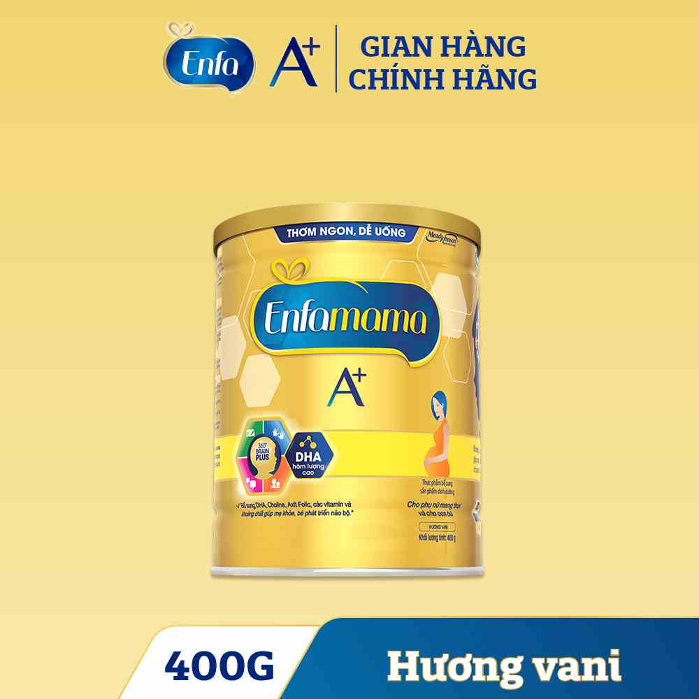 Sữa Bầu Enfamama A+ - Vị Vanilla - 400g