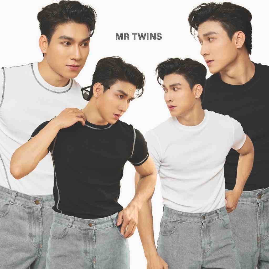 Áo Thun Nam Cổ Tròn Tay Ngắn Cotton Gân Form Body Thương HIệu MrTwins®