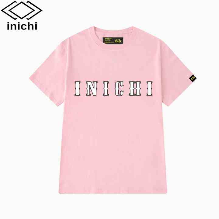 [Mã BMLT30 giảm đến 30K đơn 299K] Áo thun unisex in INICHI cách điệu 4 màu I16