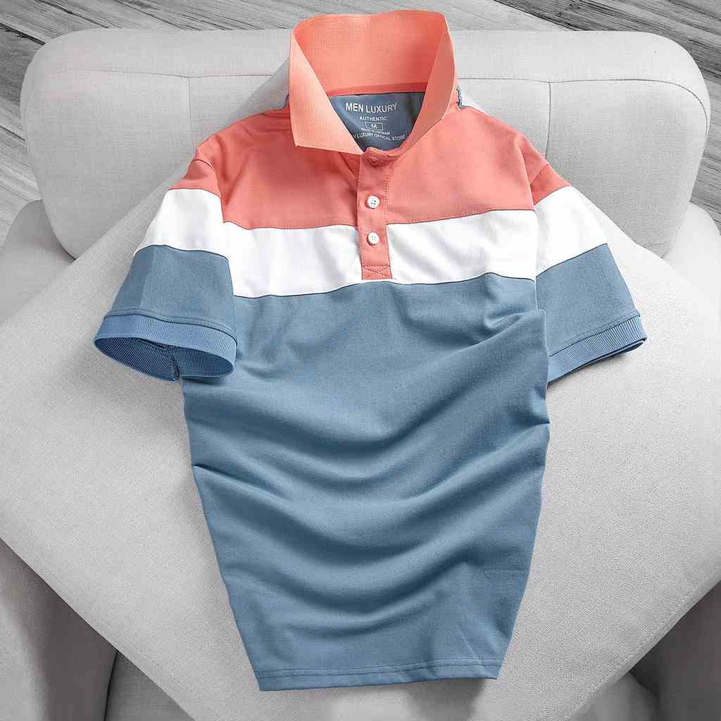 Áo thun Polo nam cổ bẻ MEN LUXURY phông có cổ vải cá sấu Cotton xuất xịn đứng form sang trọng lịch lãm PL03- PL04