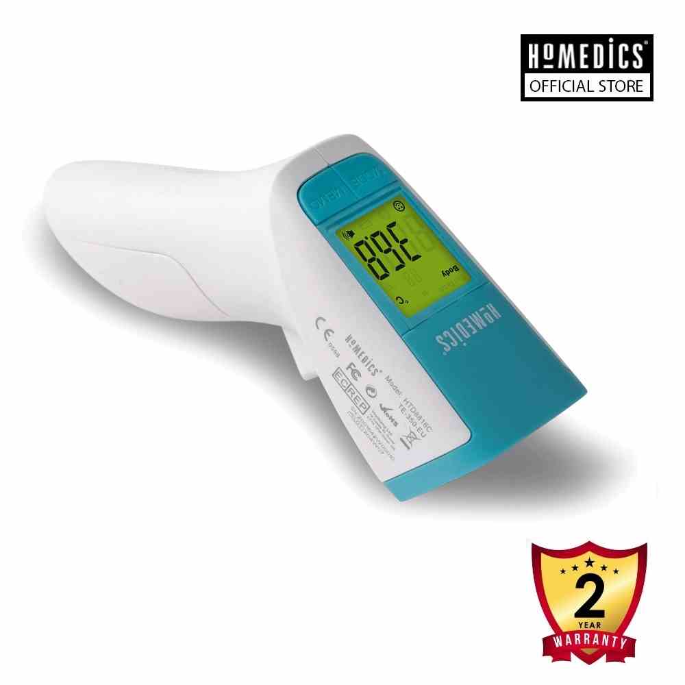 [Mã BMLTB200 giảm đến 100K đơn 499K] Nhiệt kế hồng ngoại không tiếp xúc USA HoMedics TE-350-EU