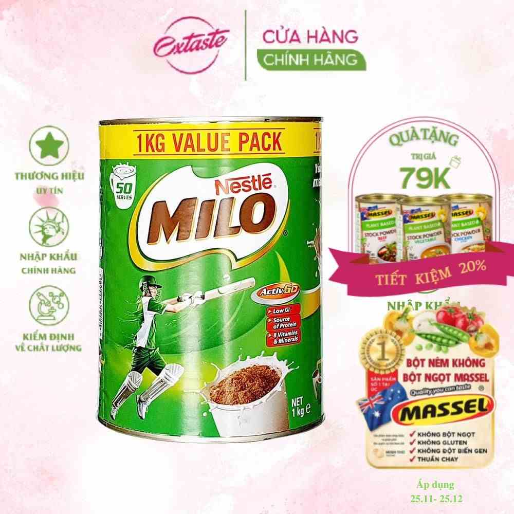 Sữa bột Nestle Milo tăng chiều cao cho bé từ 2 tuổi 1kg -1.1kg