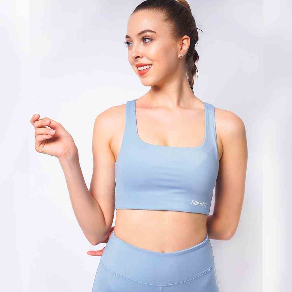 [Mã BMLTB35 giảm đến 35K đơn 99K] Áo tập gym yoga nữ WBR55 Runnavy by Carasix, bra Ecofriend, có đệm ngực