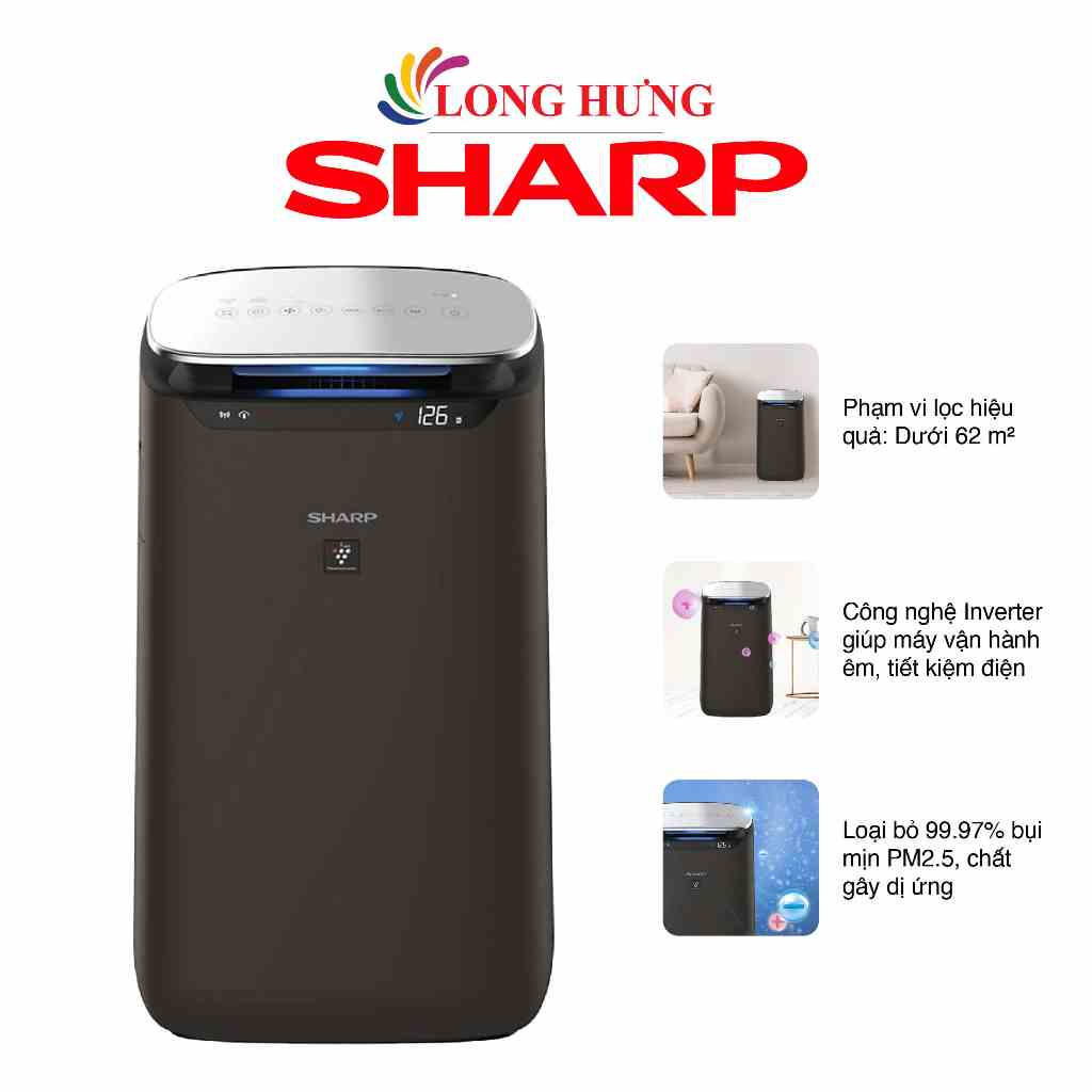 Máy lọc không khí Sharp FP-J80EV-H - Hàng chính hãng