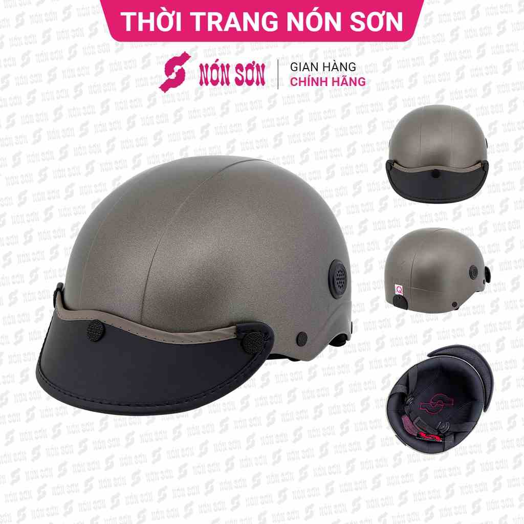 Mũ bảo hiểm lỗ thông gió NÓN SƠN chính hãng TG-XM151-