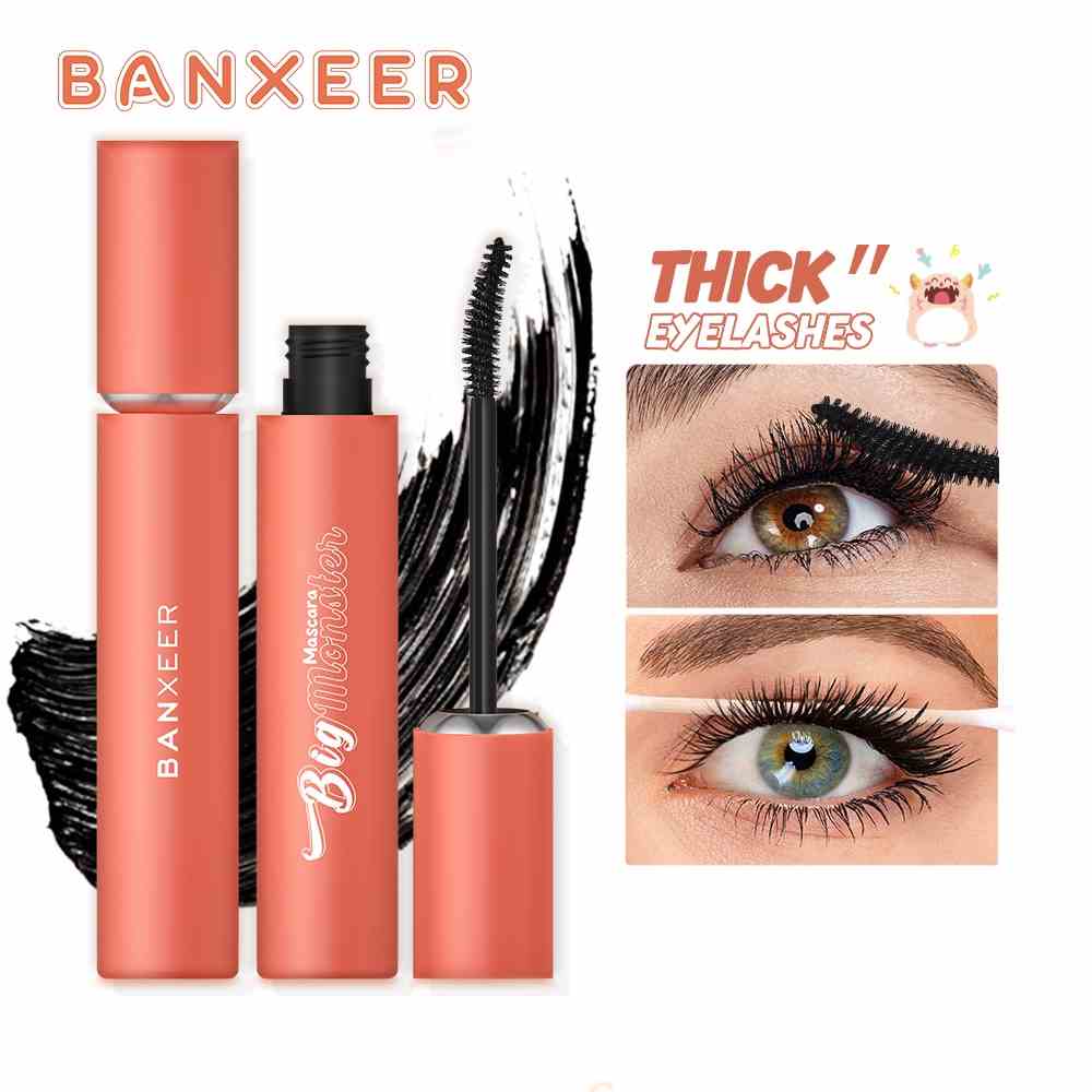 Mascara BANXEER dày và tự nhiên kéo dài lông mi chống vón cục lâu trôi 21g